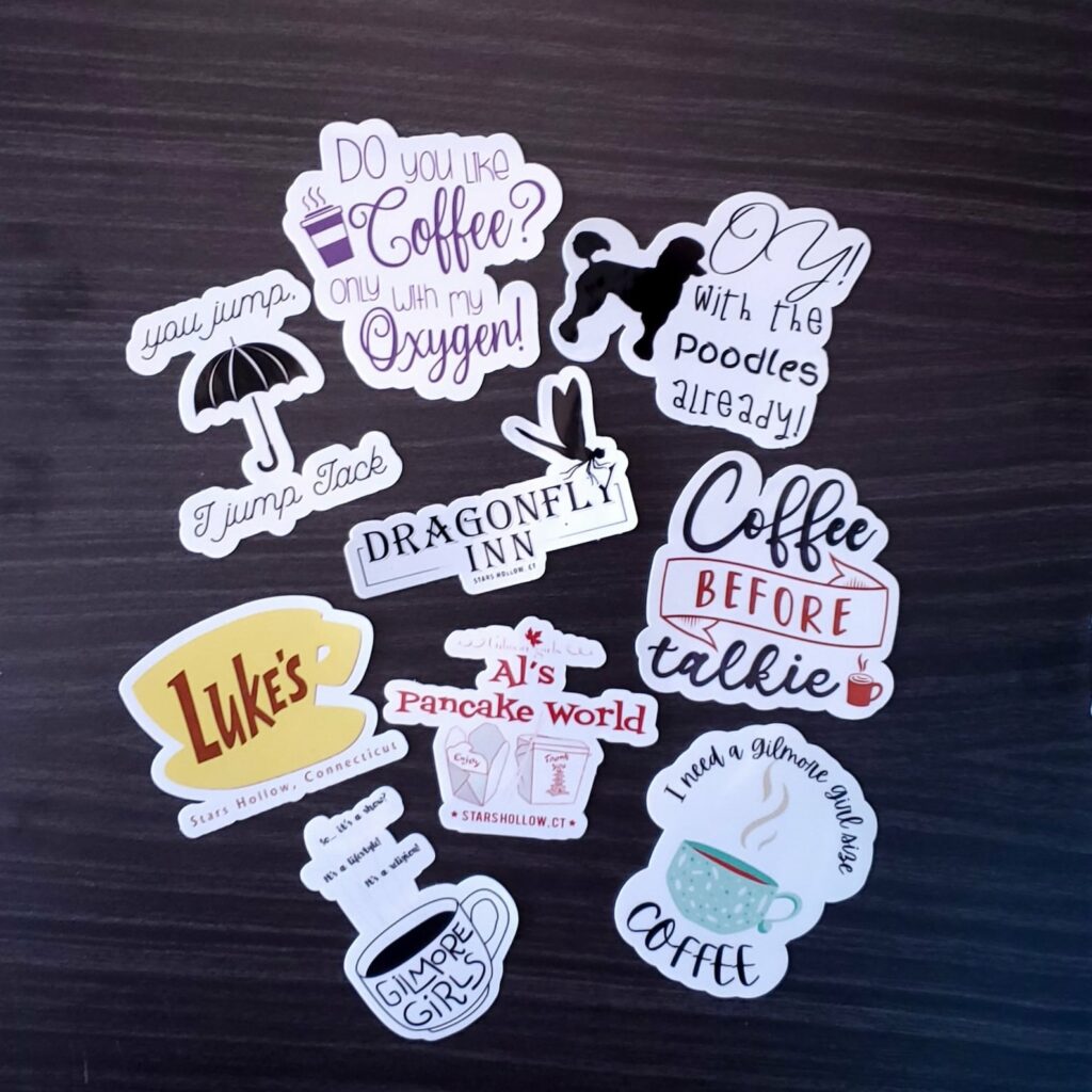 Gilmore Girl Stickers Gilmore Girl Stickers