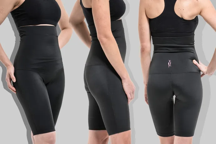 SRC Recovery Shorts provides postpartum body support and recovery [sponsor]