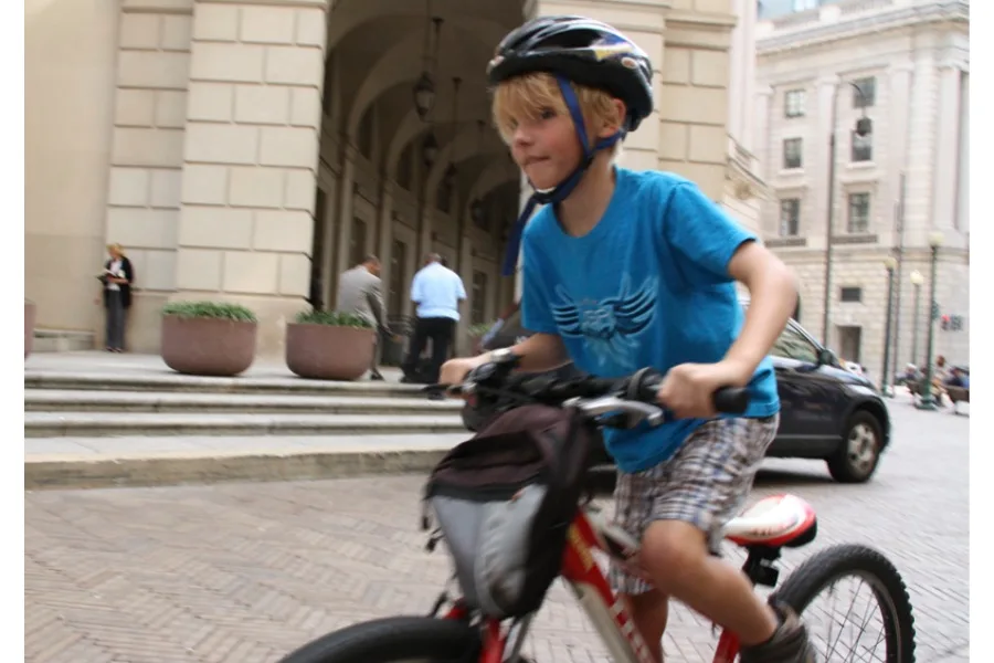 Teach your kids bike safety