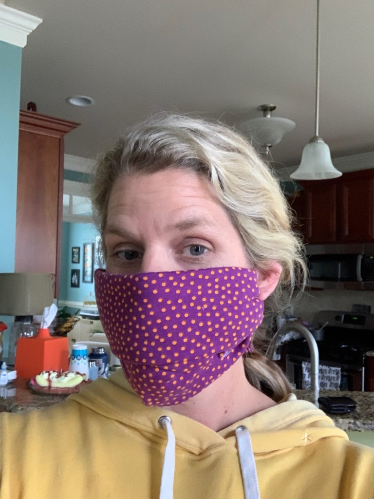 How to make a DIY new-sew face mask | © Cool Mom Picks 