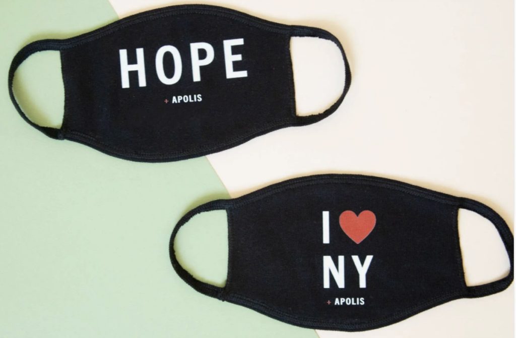Apolis customizable face masks Apolis customizable face masks