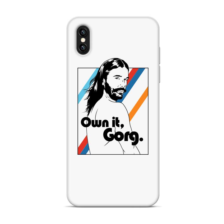 Limited edition Jonathan Van Ness Queer Eye "OWN IT, GORG" iPhone case Limited edition Jonathan Van Ness Queer Eye "OWN IT, GORG" iPhone case