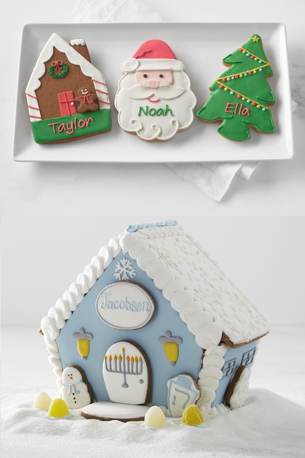 Personalized gifts for kids: Custom cookies and gingerbread houses at Williams-Sonoma Personalized gifts for kids: Custom cookies and gingerbread houses at Williams-Sonoma