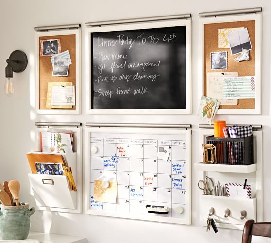 Pottery Barn Daily System is a smart organizational tool for parents Pottery Barn Daily System is a smart organizational tool for parents