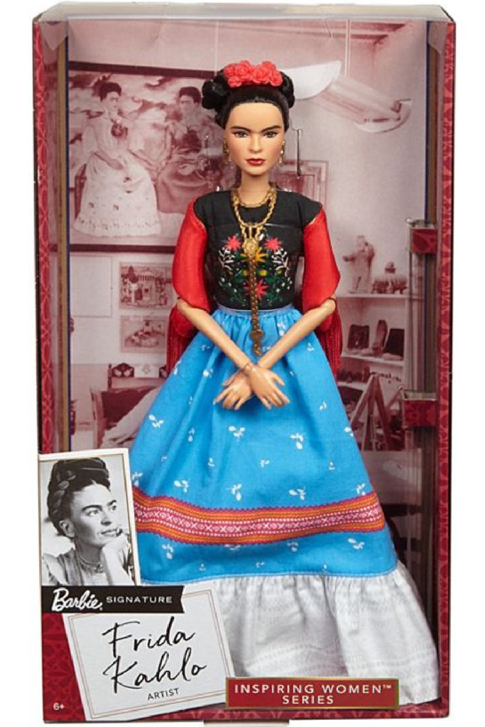 Frida Kahlo from the Inspiring Women Barbie series Frida Kahlo from the Inspiring Women Barbie series