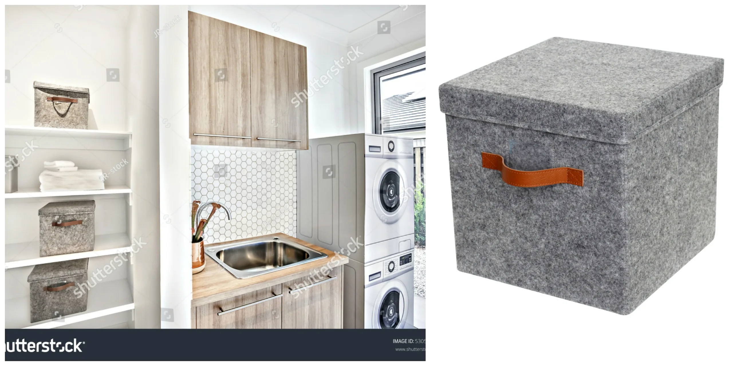 Laundry room organization