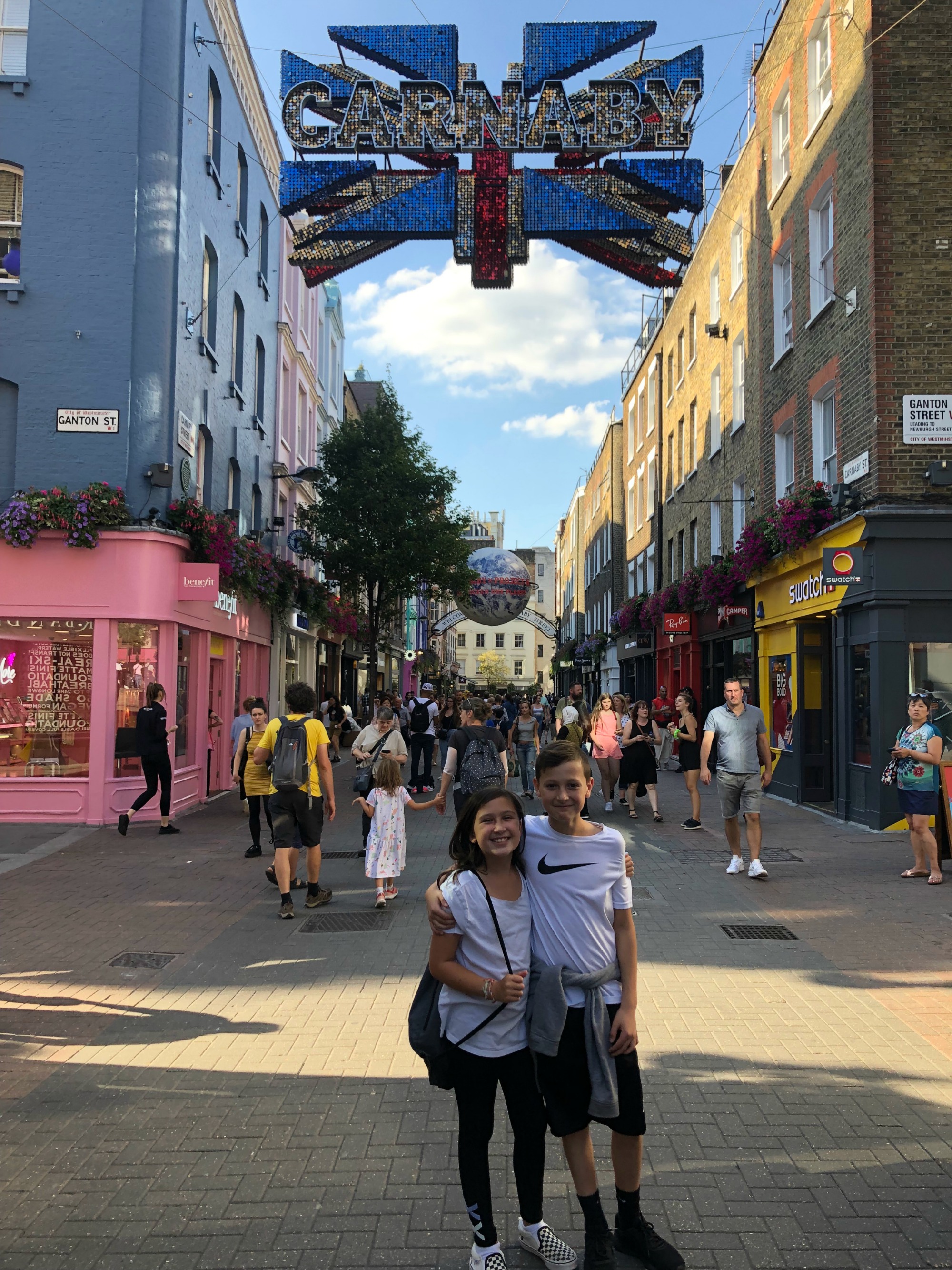 What to do with teens in London: Carnaby Street What to do with teens in London: Carnaby Street