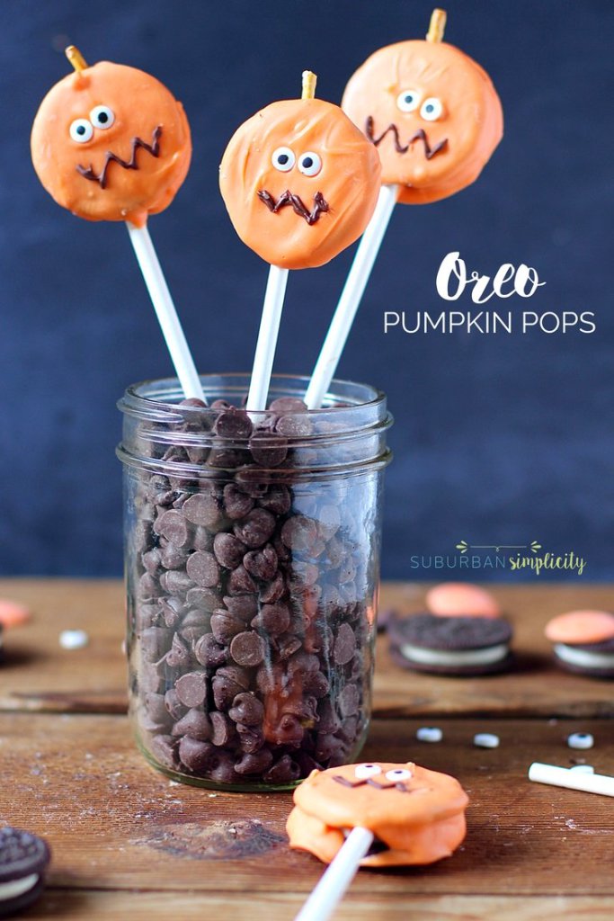 Oreo Pumpkin Pops DIY