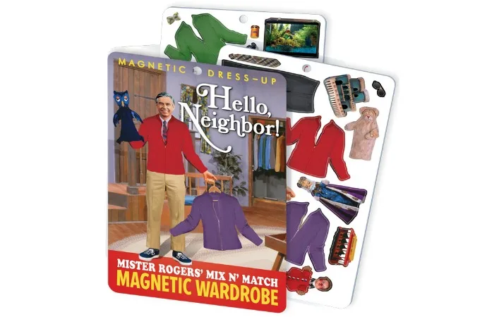 Hello Neighbor! Mister Rogers magnetic dress-up kit