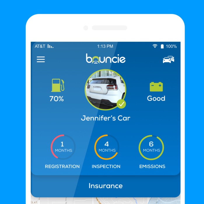 Bouncie Smart Car Alerts & Maintenance Reminder