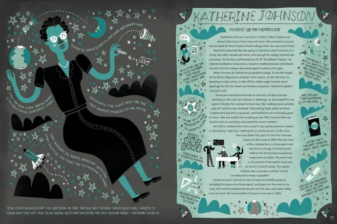 Women in Science book by Rachel Ignotofsky