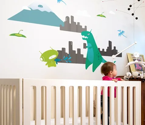 Dino-mite dinosaur decals for your wall