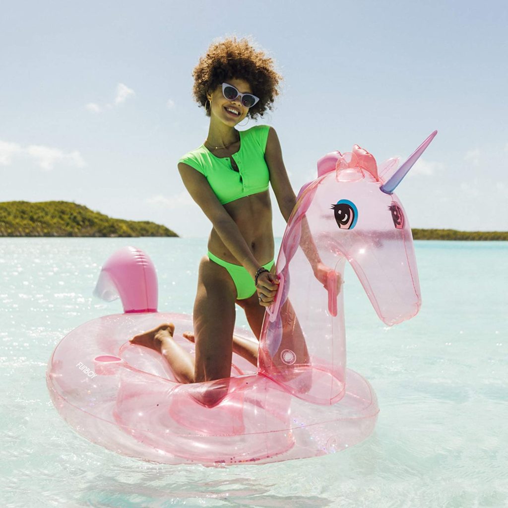 The new glitter unicorn "luxury float" from FUNBOY The new glitter unicorn "luxury float" from FUNBOY
