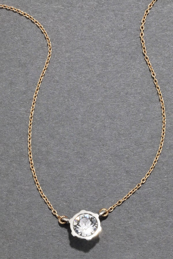 Best gifts for girlfriends: 14k solitaire necklace by Alexis Bittar Best gifts for girlfriends: 14k solitaire necklace by Alexis Bittar