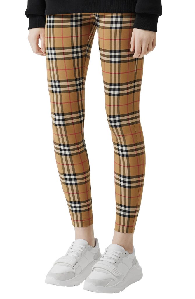 Stylish leggings you can wear as pants: Burberry's huge splurge!