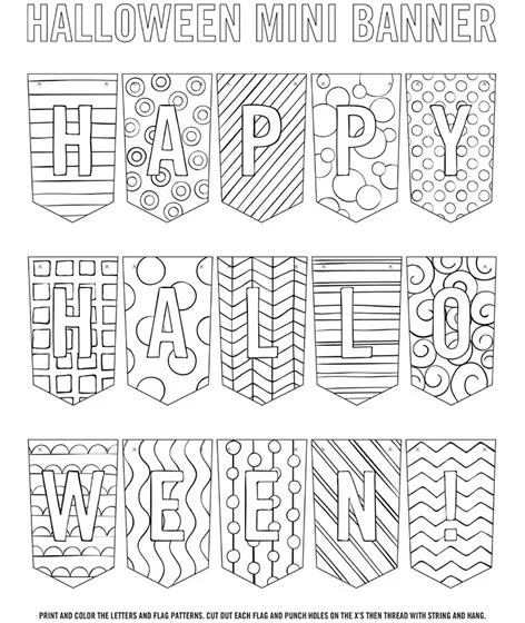 Free Printable Halloween Zentangle Coloring Page