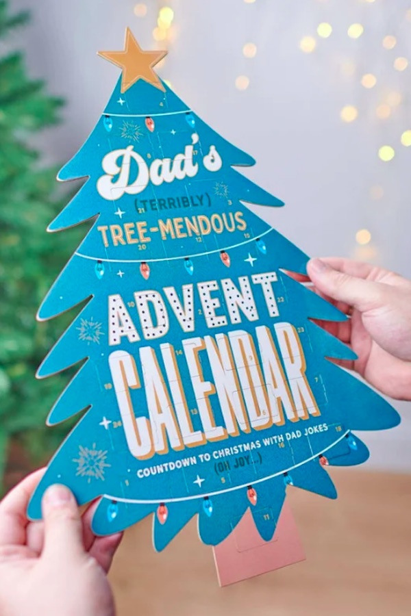 Lighten things up with this Dad Jokes Advent Calendar from Oakdene Designs