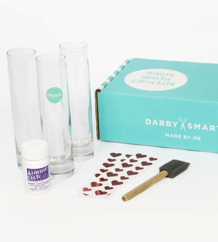 Ready made craft kits from Darby Smart let you make those Pinterest projects--that actually might come out like the photos.