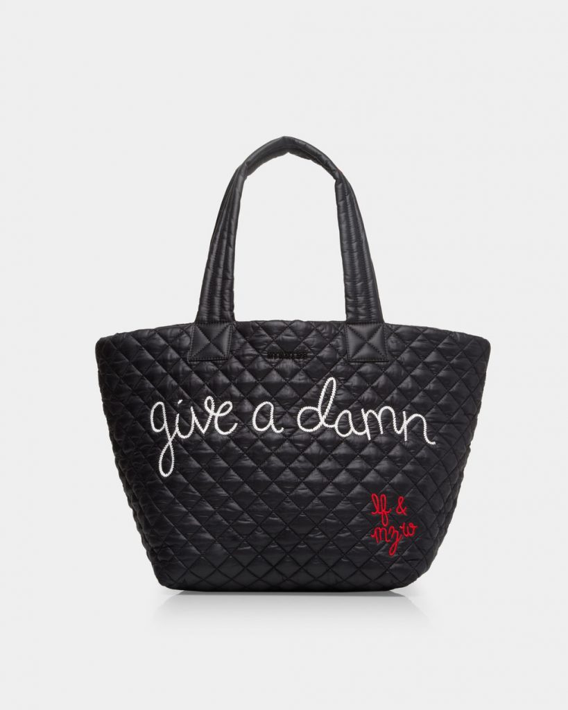 Give a Damn bag from Lingua Franca and MZ Wallace donates 100% of profits to She Should Run. Yes! Give a Damn bag from Lingua Franca and MZ Wallace donates 100% of profits to She Should Run. Yes!
