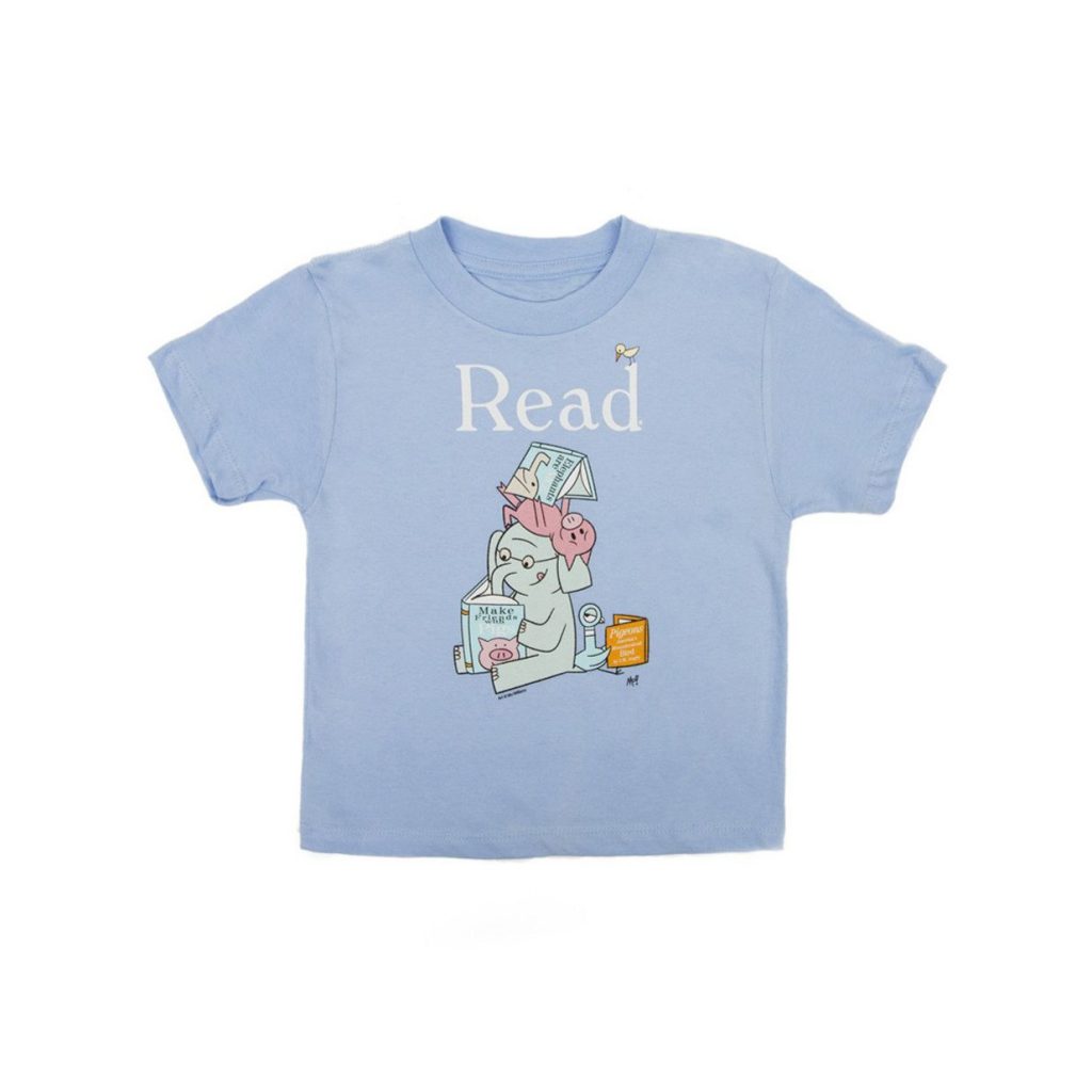 Mo Willems 'READ' Kids' T-Shirt