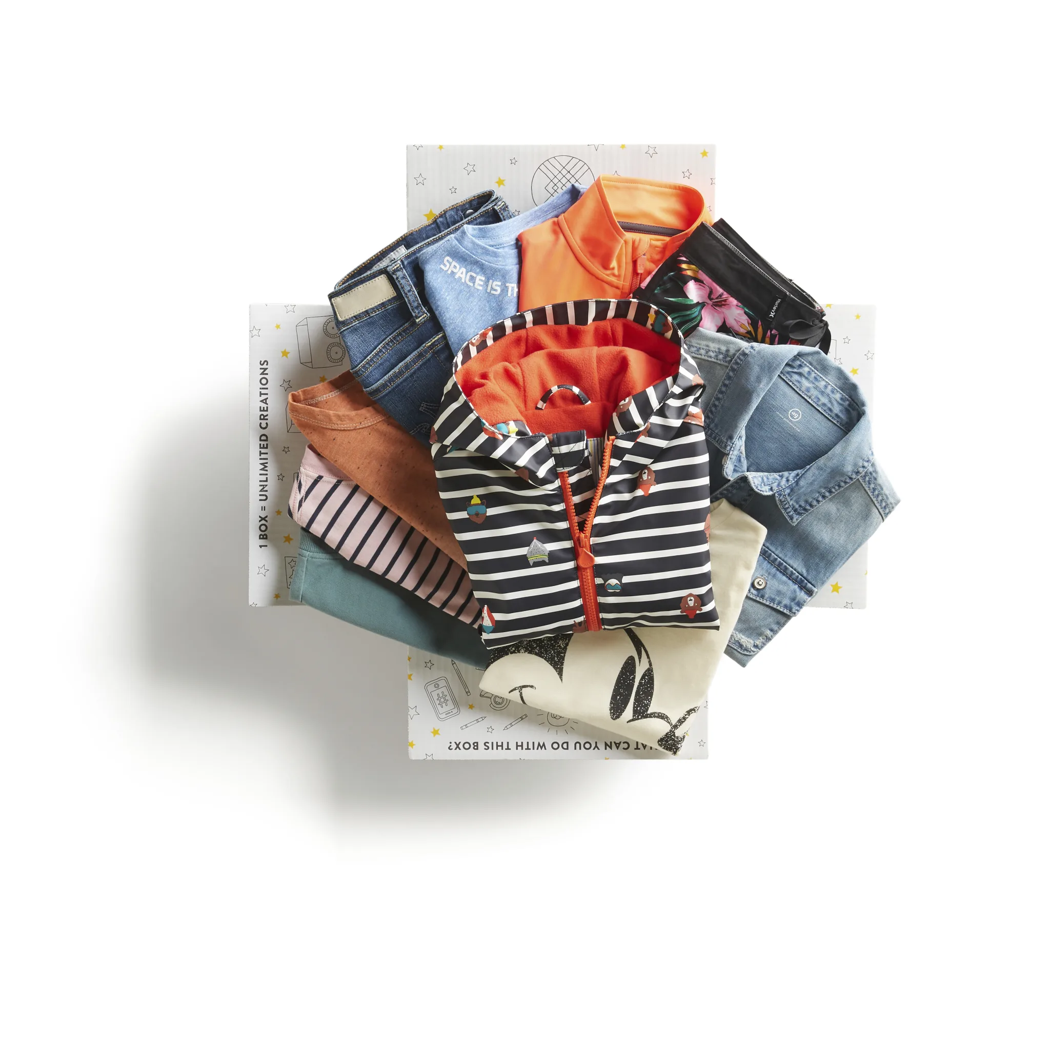 Stitch Fix Kids sample subscription box