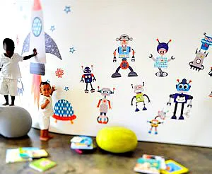 Build your own adorable robot army without a single wrench