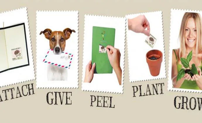 Plant Stamp Plantable Stationery