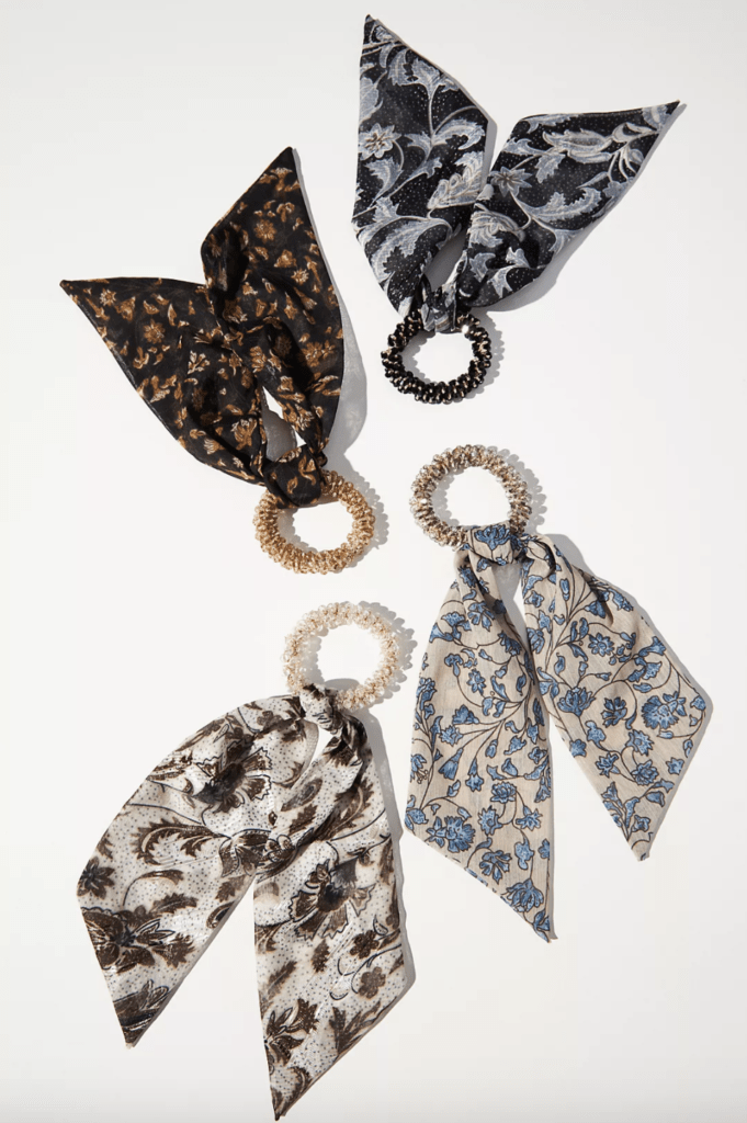 Growing your hair out: Stylish bead scrunchies can help! Growing your hair out: Stylish bead scrunchies can help!