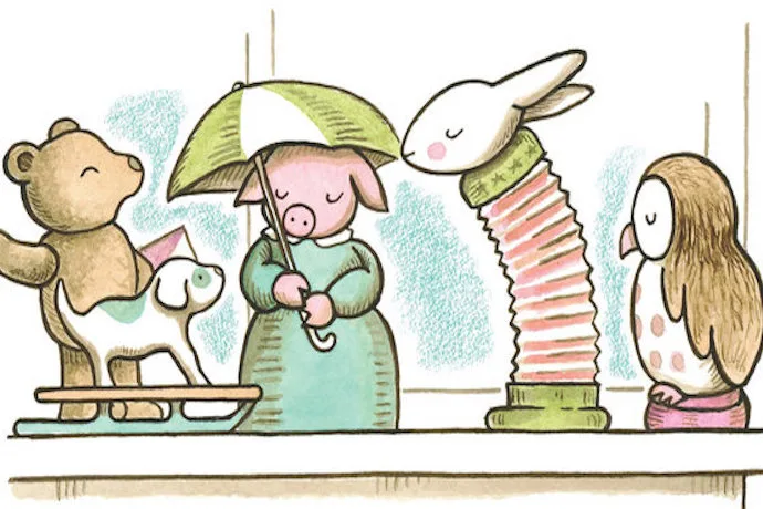 Waiting by Kevin Henkes: a beautiful picture book for kids
