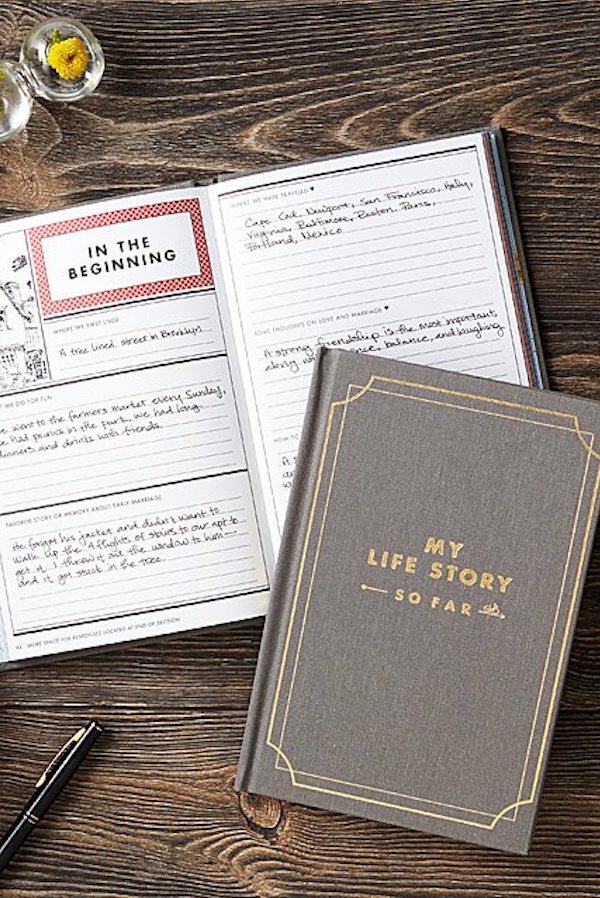 This unique gift for dads gives him a place to tell his story for future generations This unique gift for dads gives him a place to tell his story for future generations