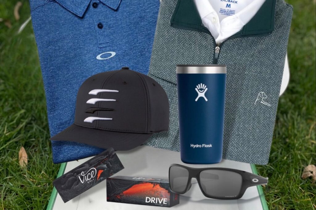 Inside the Leather's golf subscription box is a great gift for men to can't stay off the green. Inside the Leather's golf subscription box is a great gift for men to can't stay off the green.