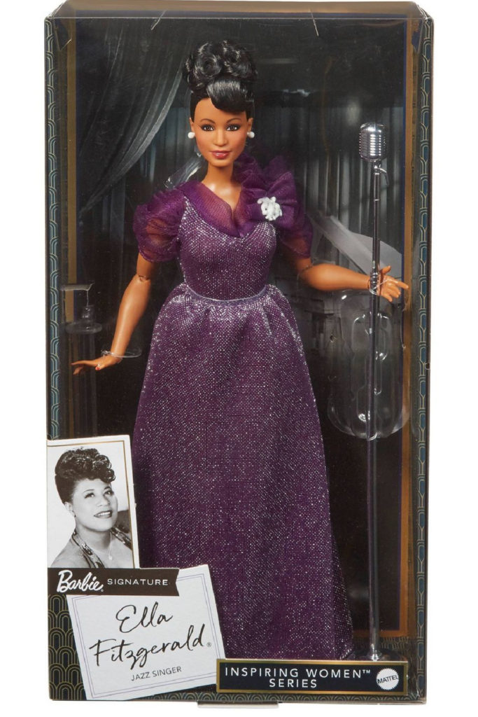 Ella Fitzgerald from the Inspiring Women Barbie series 