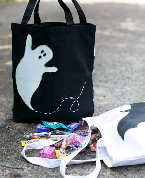 DIY Glow-in-the-Dark Trick-or-Treat Bag Kit (project guide)