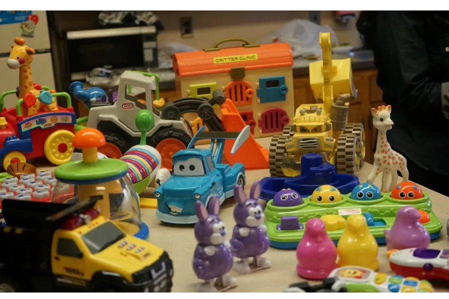 Donate plastic toys through Second Chance Toy