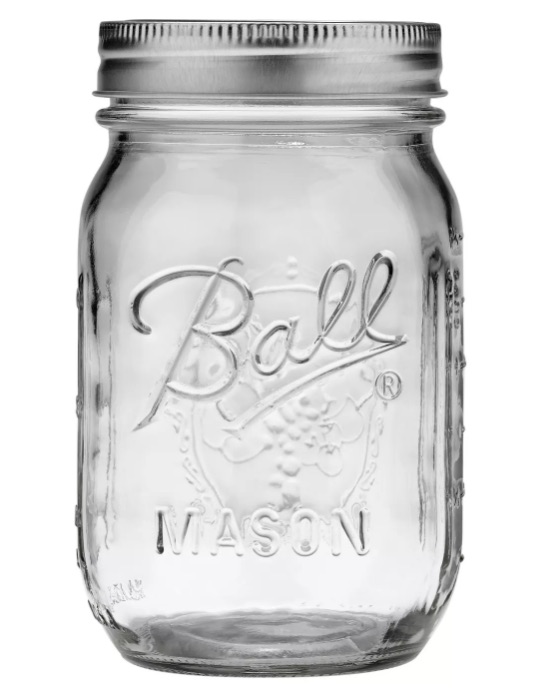 12-Pack Pint-Sized Ball Mason Jars (Target)