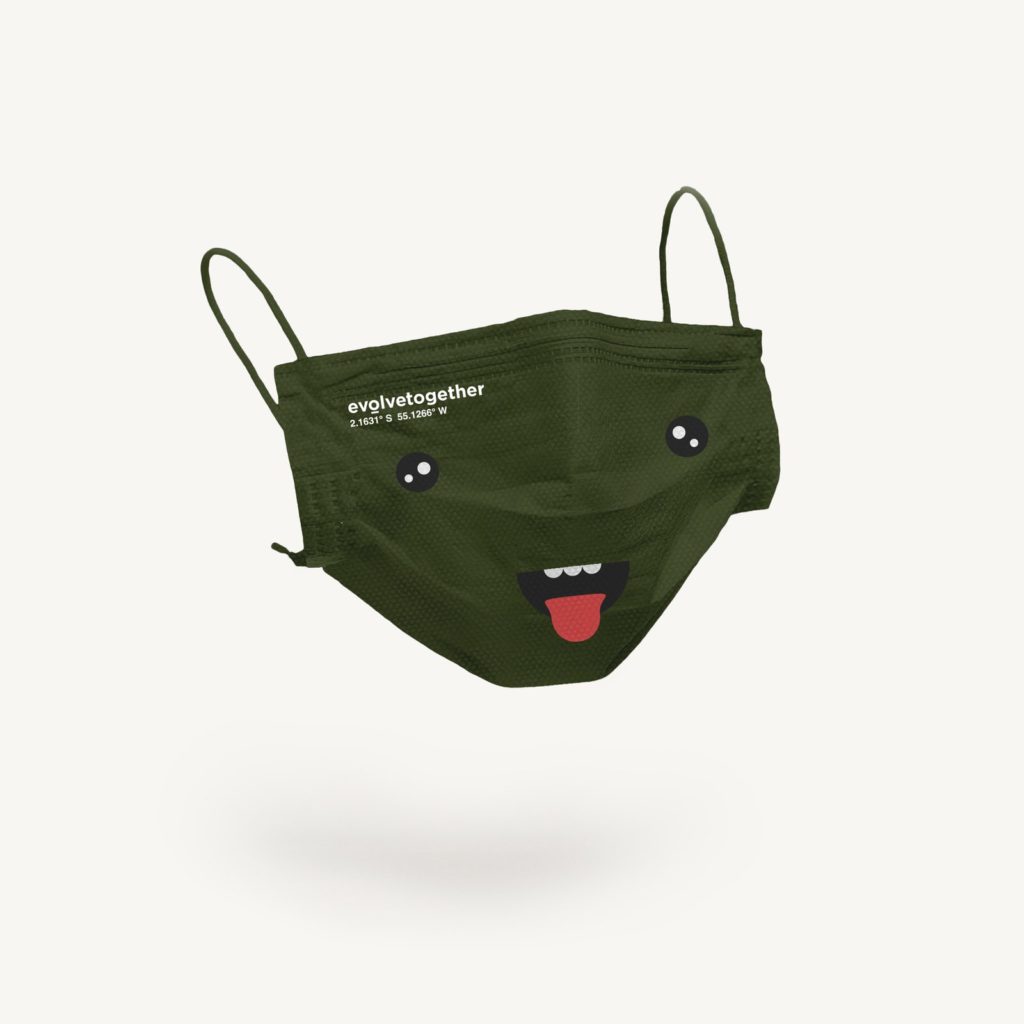 Evolve Together makes terrific, effective face masks sized just for kids 3-10. They're eco friendly and the decals are cute!