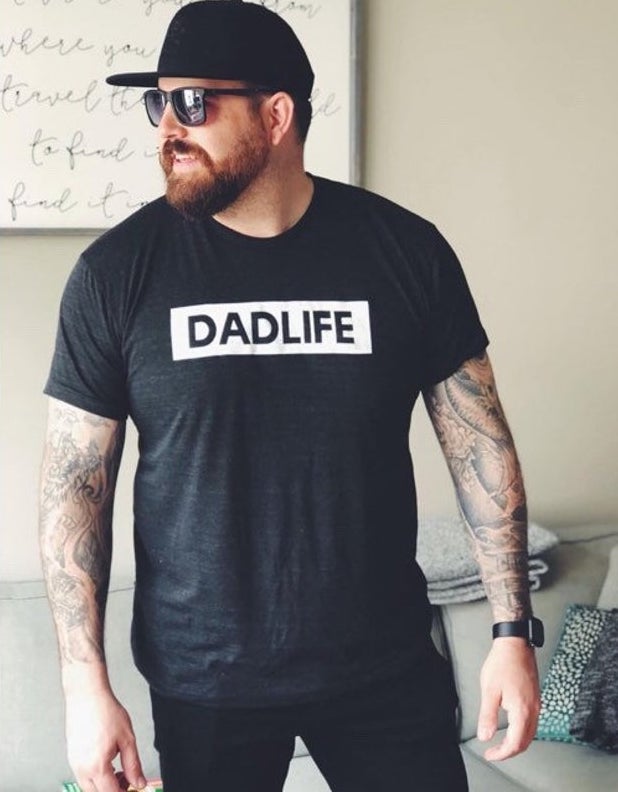 #dadlife t-shirt: Best baby shower gifts under $30: | Cool Mom Picks baby shower gift guide 2019