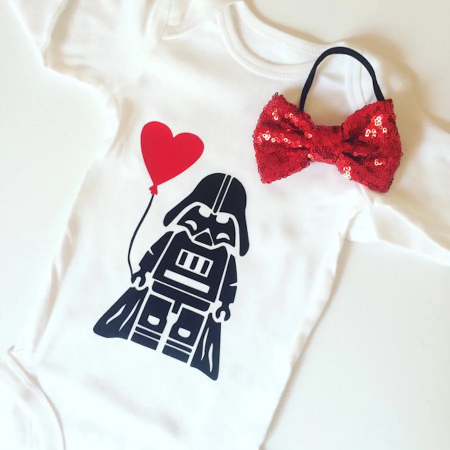 Valentine's Day gifts for kids under $15: Darth Vader onesie