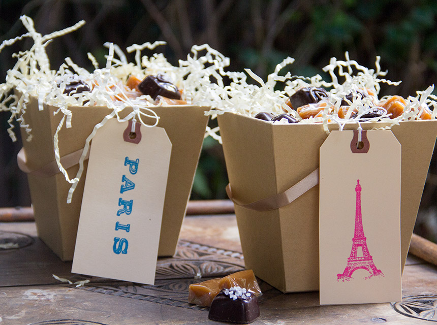 DIY Paris themed treat boxes at Moon Frye | Cool Mom Picks DIY Paris themed treat boxes at Moon Frye | Cool Mom Picks