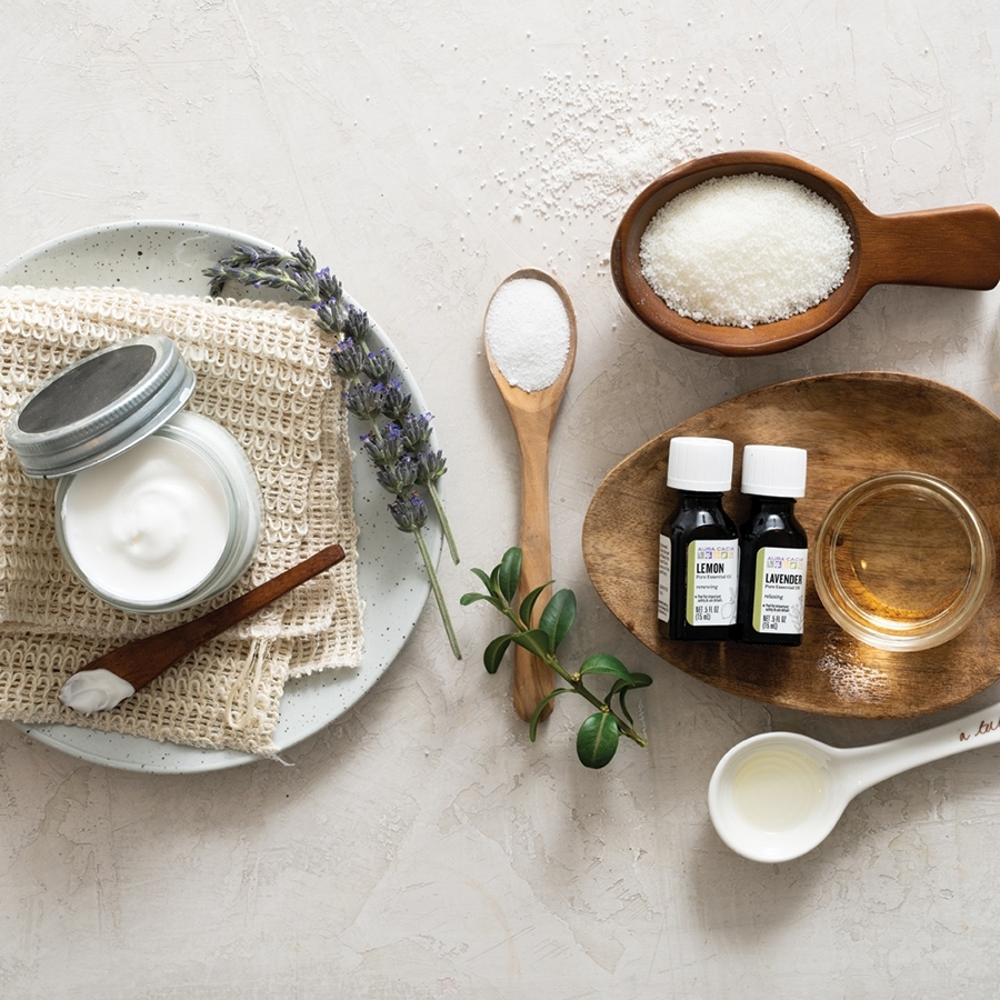 DIY essential oil hand cream recipe from Aura Cacia DIY essential oil hand cream recipe from Aura Cacia