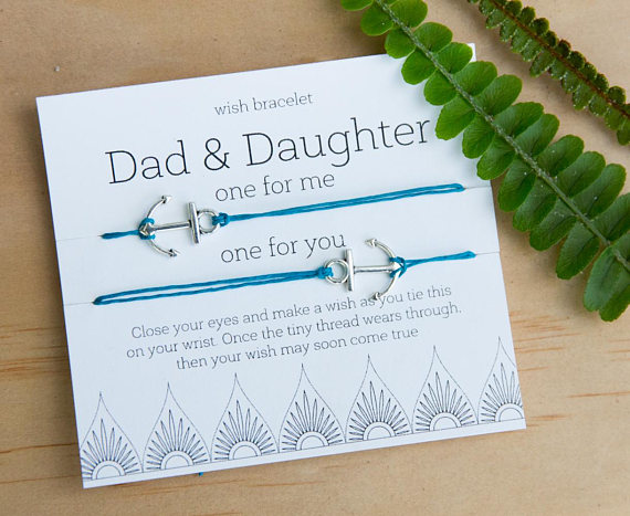 Dad-Daughter Wish Bracelet Set | Father's Day gifts under $20 Dad-Daughter Wish Bracelet Set | Father's Day gifts under $20