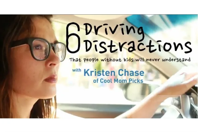 6 driving distractions that people without kids will never understand