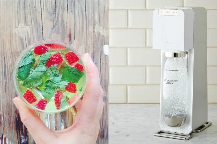 SodaStream Power: Makes fizzy water at the touch of a button, and is amazing for mocktails and fun mixed drinks