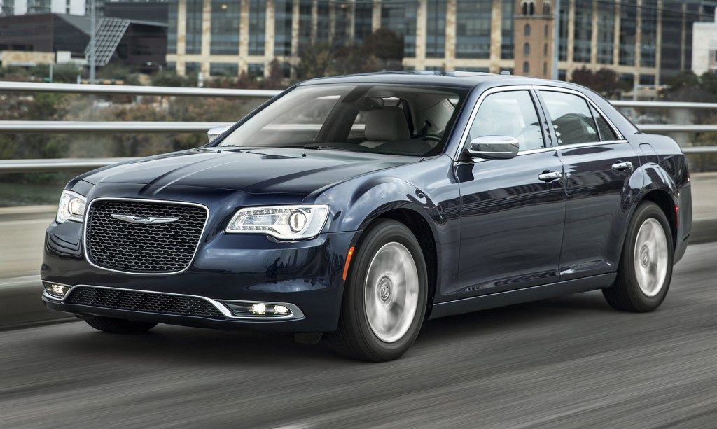 Cars for big families: The Chrysler 300 safely accommodates 3 child seats together in the second row Cars for big families: The Chrysler 300 safely accommodates 3 child seats together in the second row