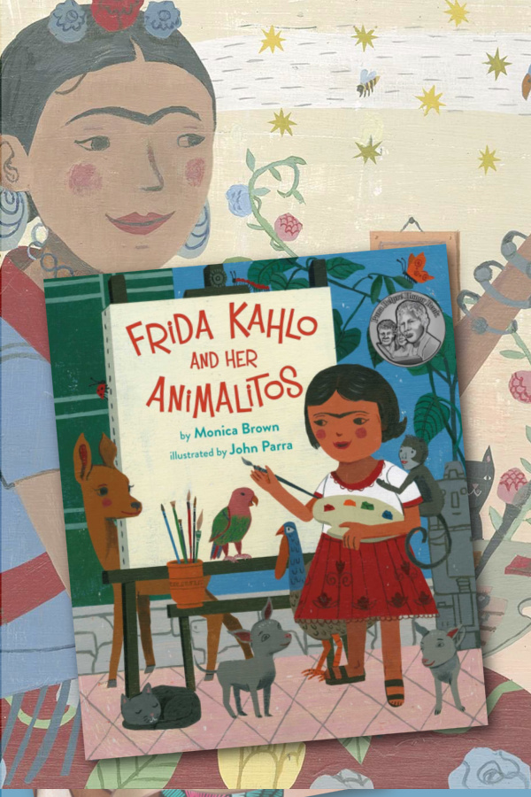 Hispanic Heritage Month books: Frida Kahlo and her Animalitos by Monica Brown and John Parra Hispanic Heritage Month books: Frida Kahlo and her Animalitos by Monica Brown and John Parra