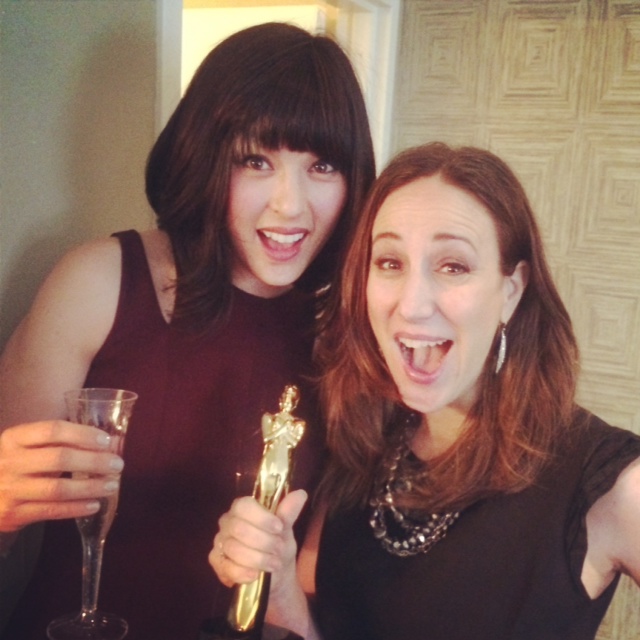 Cool Mom Picks Iris Awards winner Cool Mom Picks Iris Awards winners - Kristen Chase and Liz Gumbinner
