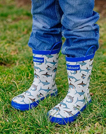 Spring rain boots for toddlers under $30: Sharks by