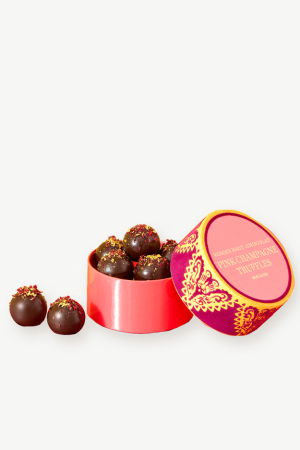 Best gifts for girlfriends: Pink Champagne Truffles from Vosges are affordable and spectacular | Valentines Gifts Best gifts for girlfriends: Pink Champagne Truffles from Vosges are affordable and spectacular | Valentines Gifts