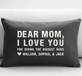 A personalized gift for Mother's Day from the whole family. Even the ones with the funny names.
