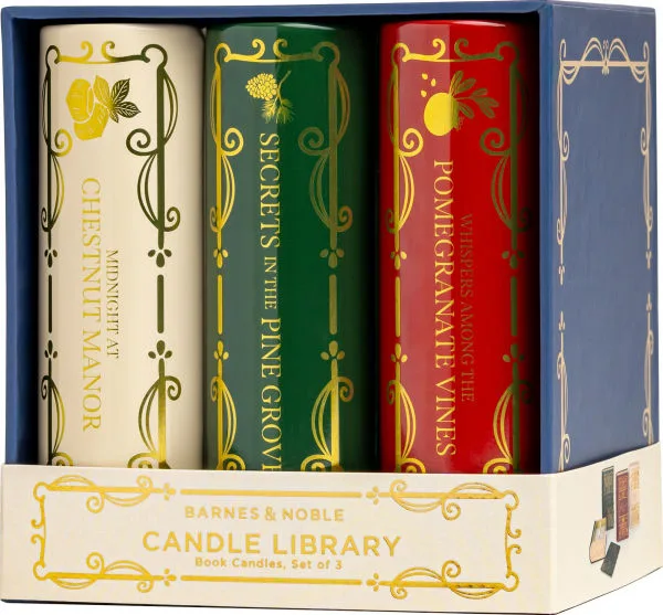 Barnes & Noble Candle Library Set: Hygge gifts
